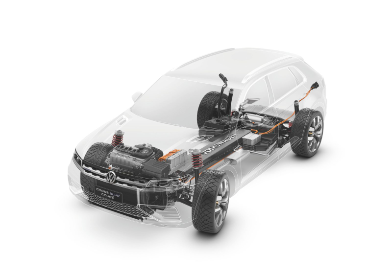 Illustration for article titled Volkswagen Shows Crossblue Coupé Concept At The 2013 Los Angeles Auto Show